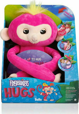 WowWee Jucărie de Pluș Fingerlings Monkey Hugs Αγκαλίτσας pentru 2+ Ani