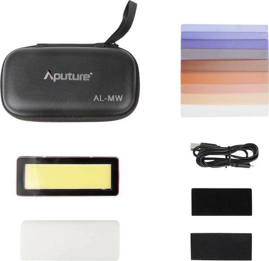 Aputure AL-MW Mini LED Video Licht 5600K 10W mit Helligkeit LUX 300 Lux