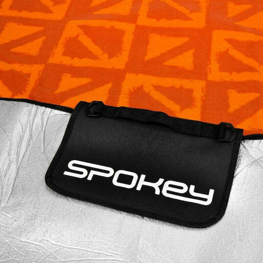 Spokey Blanket Pic-Nic Blanket Amber Apricote 150x180cm in Orange color