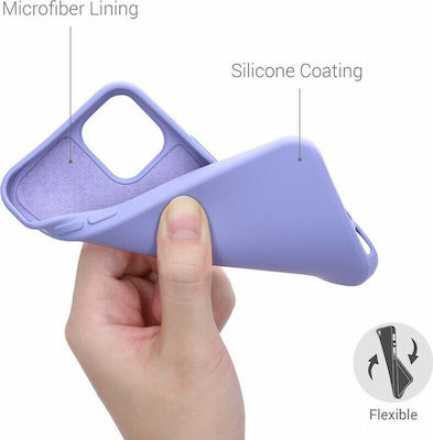 KWmobile TPU Silicone Back Cover Purple (iPhone 12 mini)