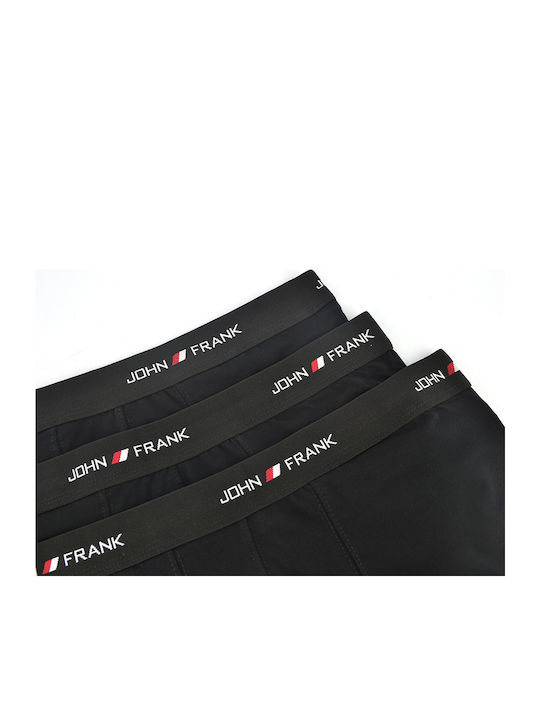 Basics Ανδρικά Μποξεράκια Μαύρα 3Pack