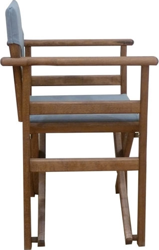 Director's Torino Walnut - Grey 59x51x85cm Director's Torino Walnut - Grey 59x51x85cm