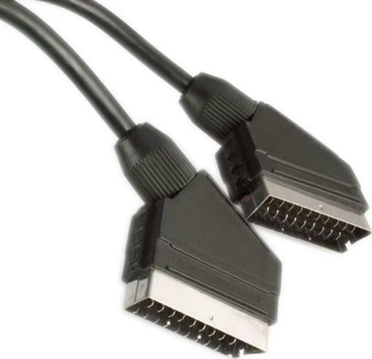 United Cable Scart male - Scart male 1.5m Black SCA7915