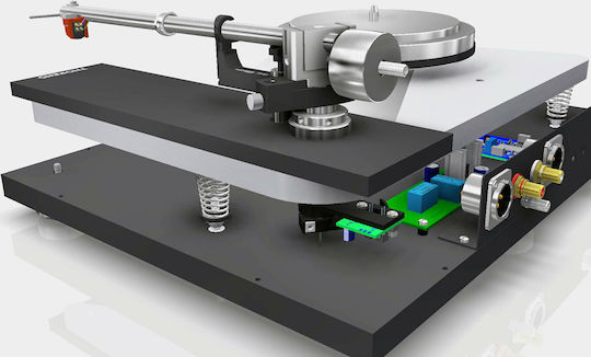 Thorens TD 1601 Πικάπ με Belt Drive Μαύρο