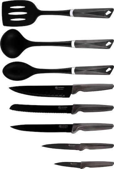 Edenberg Cooking Utensil Set with Base 9pcs