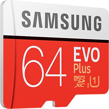 Samsung Evo Plus microSDXC 64GB U1 UHS-I 100MB/s με αντάπτορα
