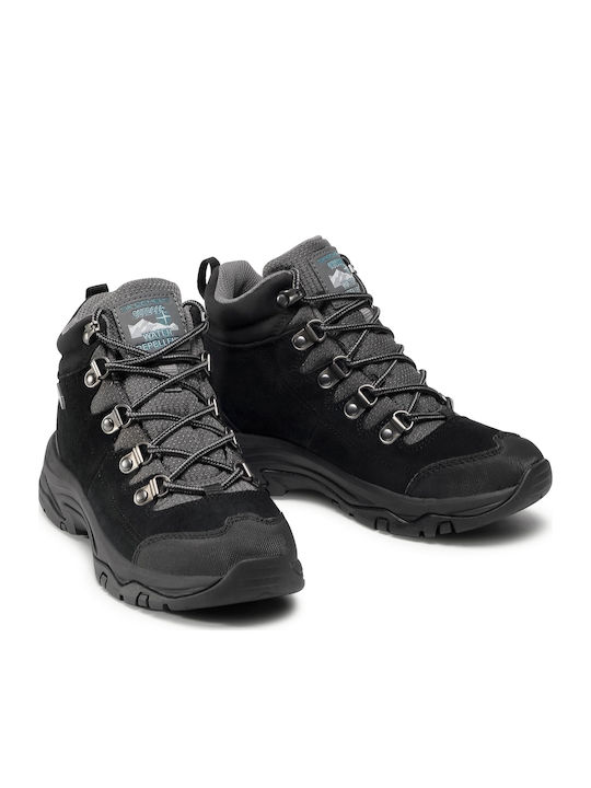 Skechers El Capitan Γυναικεία Ορειβατικά Μποτάκια Μαύρα