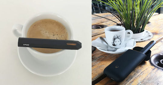 VPOD V-Bank Pod-Bausatz 1ml mit eingebauter Batterie 2500mAh Black