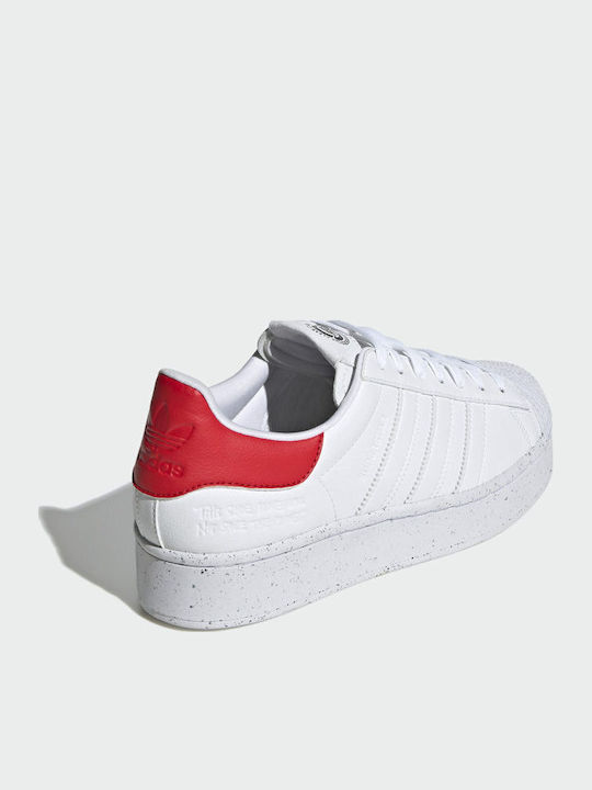 Superstar Bold Sneakers Cloud White / Red