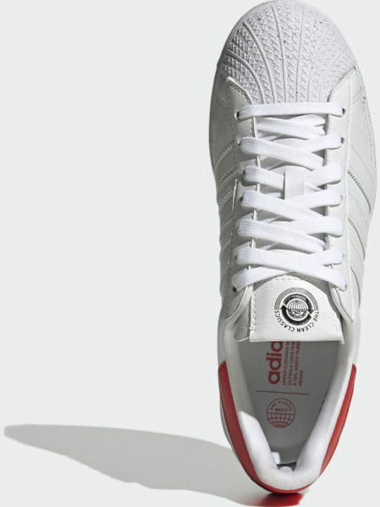 Superstar Bold Sneakers Cloud White / Red