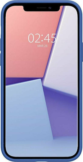 Spigen Cyrill Umschlag Rückseite Silikon Marineblau (iPhone 12 Pro Max)