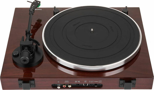 Thorens TD 202 Πικάπ με Belt Drive και Προενίσχυση Καφέ