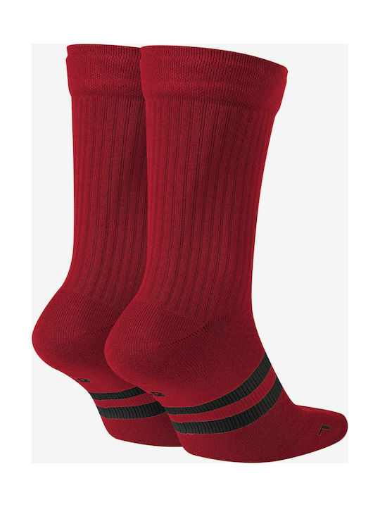 Jordan Legacy Fußballsocken Rot 1 Paar