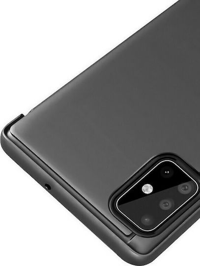 Powertech Book Plastic Negru (Galaxy S20)