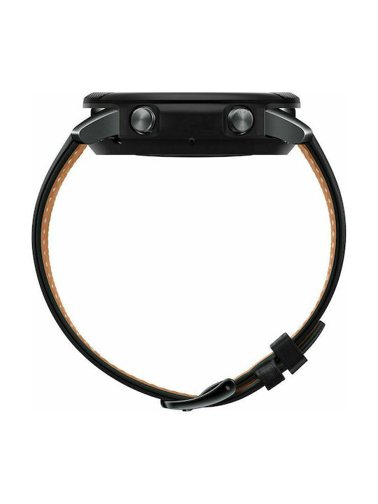Spigen Liquid Air Case Carcasă de Silicon Negru mat pentru Galaxy Watch 3 45mm - Ceas Galaxy Watch 3 45mm