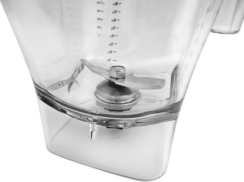 Johny AK/12 ECO Professional Blender 1.2kW Black with Jug Capacity 2.5lt 24.5x18x45cm