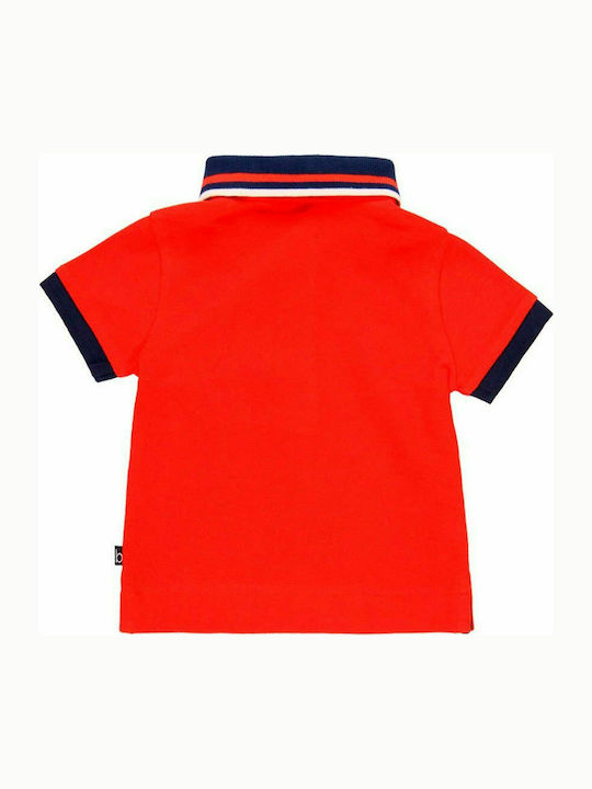 Boboli Kids Polo Short Sleeve Red