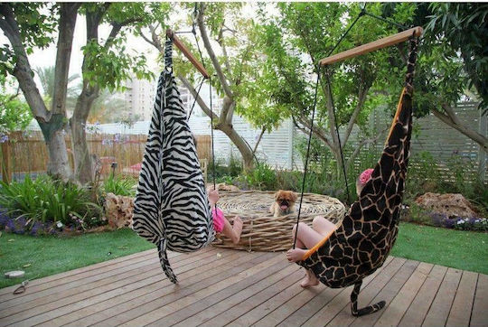 Amazonas Leagăn De Interior Hang Mini Girafă Galbenă