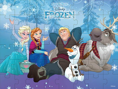 Kinderpuzzle Frozen für 3++ Jahre 128pcs Luna