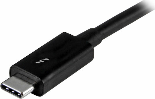 StarTech Thunderbolt 3 Cable Μαύρο 1m (TBLT3MM1M)