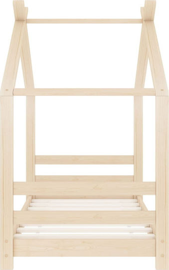 House Montessori Μονό για Στρώμα 70x140cm