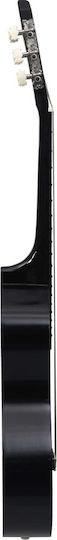 vidaXL Kids Classical Guitar 3/4 Black