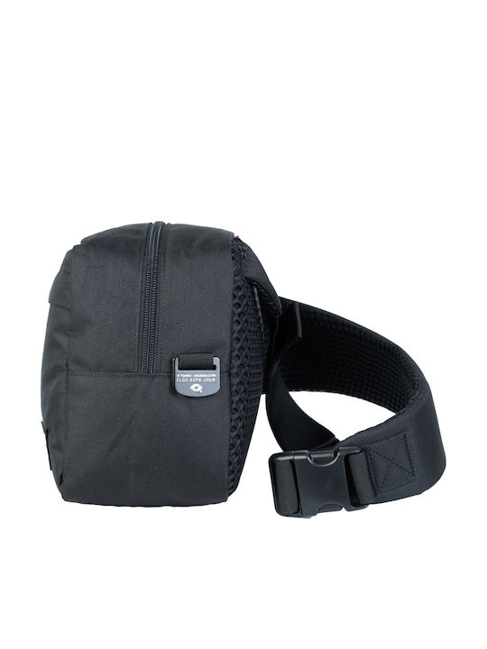 Klassische Herren Sling Tasche Schwarz