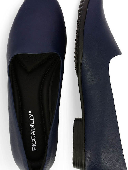Anatomic Synthetic Leather Ballerinas Navy Blue