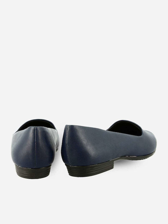 Anatomic Synthetic Leather Ballerinas Navy Blue