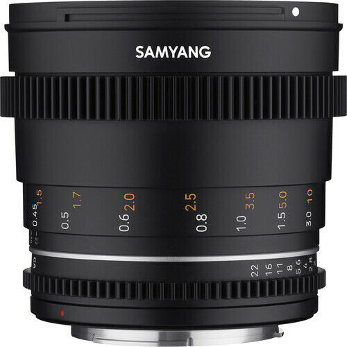 Samyang Full Frame Φωτογραφικός Φακός 50mm T1.5 VDSLR MK2 Cine Σταθερός για Sony E Mount Μαύρος