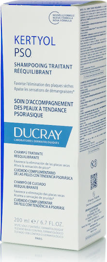 Ducray Kertyol PSO Rebalancing Σαμπουάν κατά της Πιτυρίδας 200ml