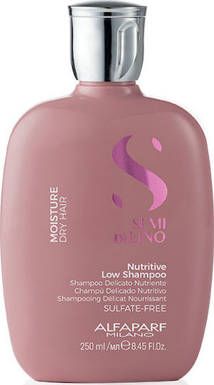 Alfaparf Milano Professional Semi di Lino Moisture Nutritive Σαμπουάν Αναδόμησης/Θρέψης για Ξηρά Μαλλιά Μαλλιά 250ml
