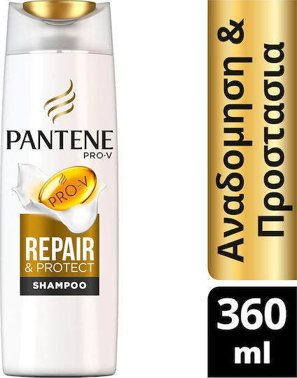 Pantene Pro-V Repair & Protect Σαμπουάν Αναδόμησης/Θρέψης & Ενυδάτωσης για Ταλαιπωρημένα Μαλλιά 360ml