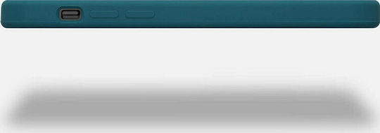 KWmobile Flexible Rubber Back Cover Silicone Blue (iPhone 12 / 12 Pro)