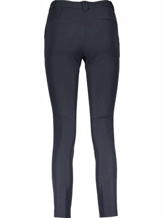 Gant Damen Stoff Hose Schwarz