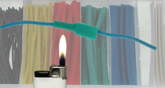 Eurolamp Heat-Shrink Tubing Case 72pcs 147-11020