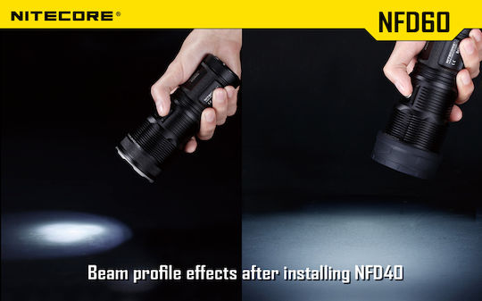 NiteCore NFD60 Objektivfilter Weiß