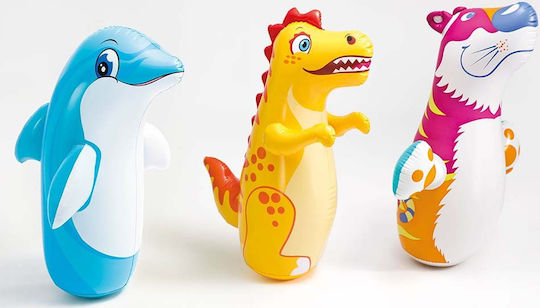 Intex Spielzeug Indoor (Verschiedene Designs/Sortiment von Designs) 1St 3D Bop Bag Inflatable Blow Up