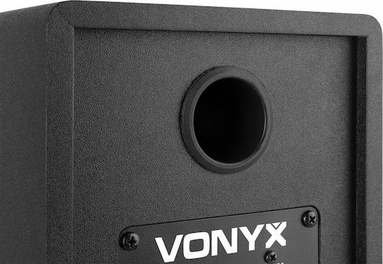 Vonyx SMN50B Studio Monitor Speakers 5" 70W Pair Black