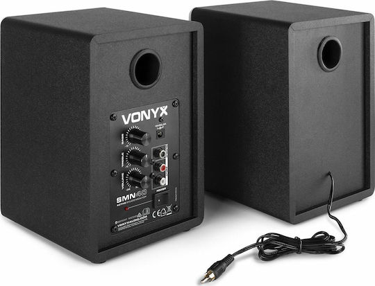 Vonyx SMN40W Difuzoare Studio Monitor 4" 50W Pereche Alb