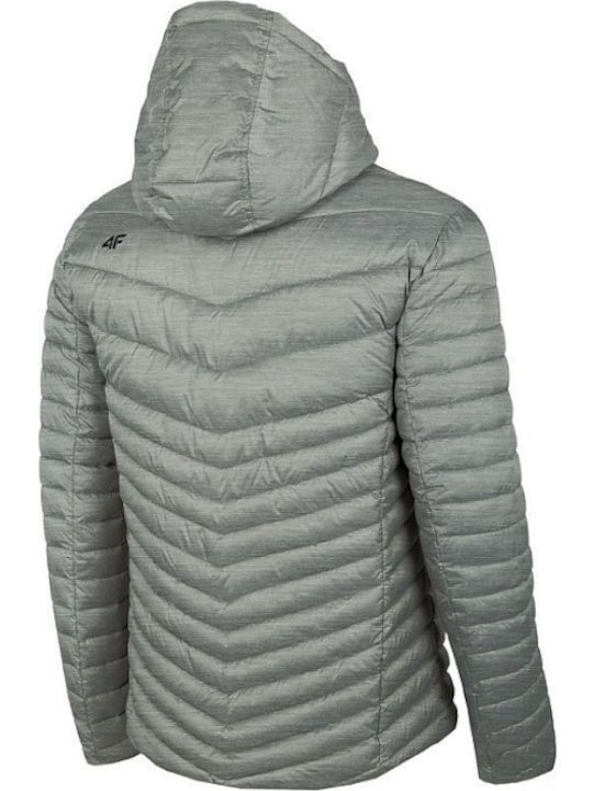 4F Men's Winter Puffer Jacket Gray