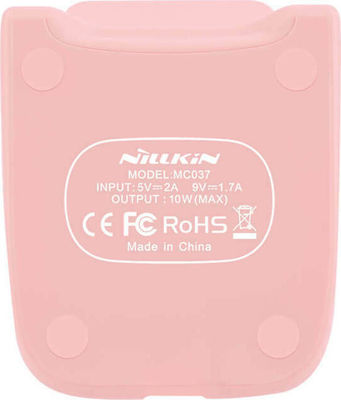 Nillkin Ασύρματος Φορτιστής (Qi Pad) Ροζ (MC037)