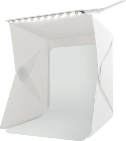 SPM 5059 Photo Box Lighted with Multiple Backrounds 22x23x28cm