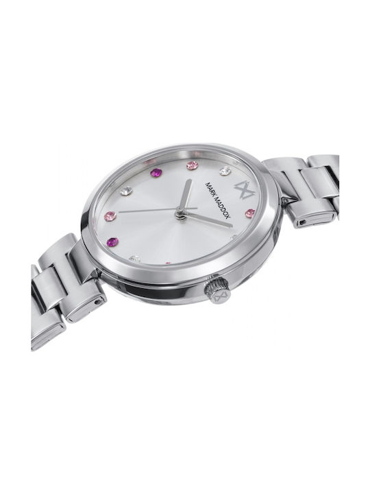 Mark Maddox Watch with Silver Metal Bracelet MM0114-07