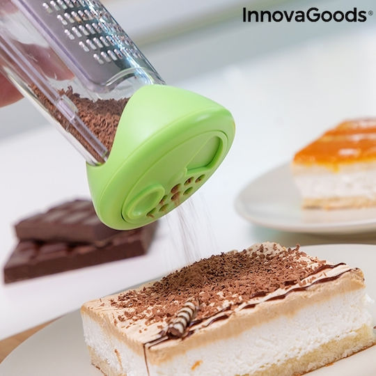 InnovaGoods Reibe Käse mit Behälter 16x6.5x16cm