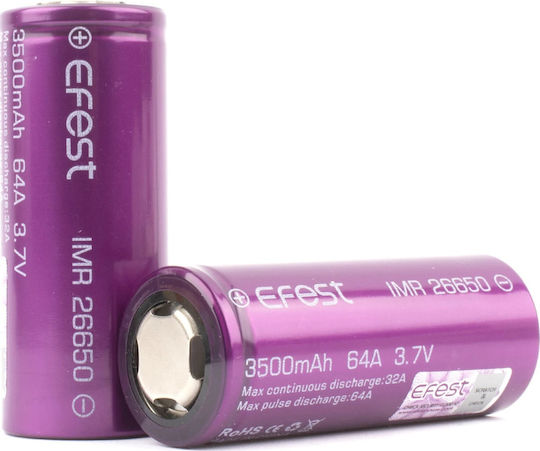Efest Baterie Reîncărcabilă 26650 Li-ion 4200mAh 3.7V 1buc