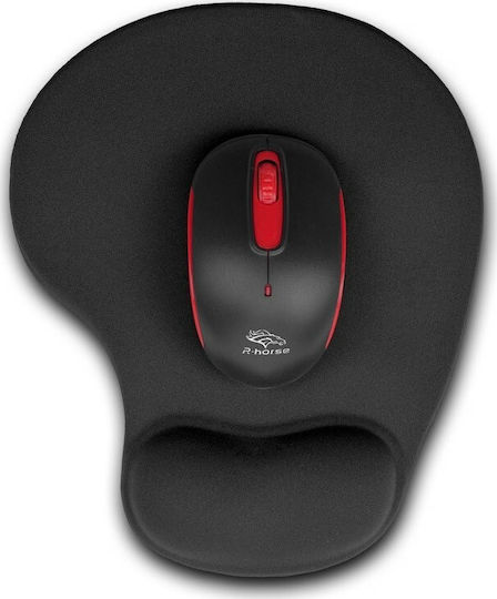 Esperanza Gel Mouse Pad (230mm) with Wrist Support Black EA137K