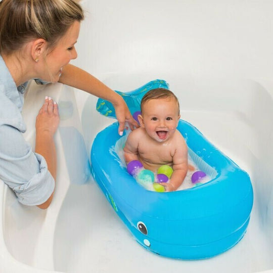 Infantino Inflatable Blue Baby Bath