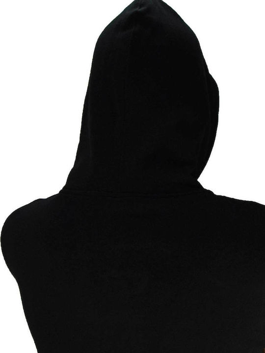 Badusa Sweatshirt mit Kapuze Schwarzes