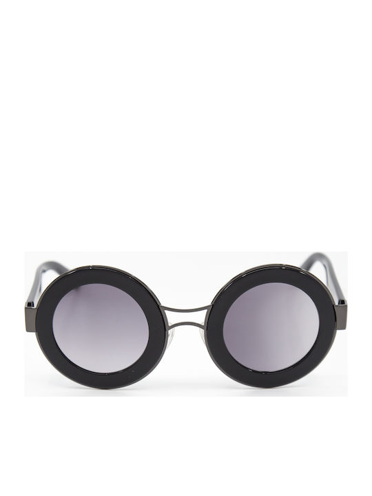 Karl Lagerfeld Women's Sunglasses with Black Plastic Frame and Black Lens KL901S-001